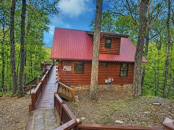 1.7 Acres of Land with Home for Sale in Cherry Log, Georgia