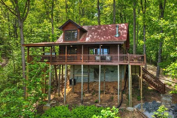 1.7 Acres of Land with Home for Sale in Cherry Log, Georgia