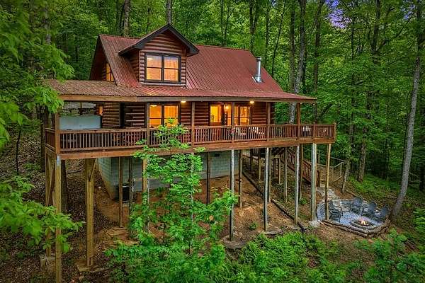 1.7 Acres of Land with Home for Sale in Cherry Log, Georgia