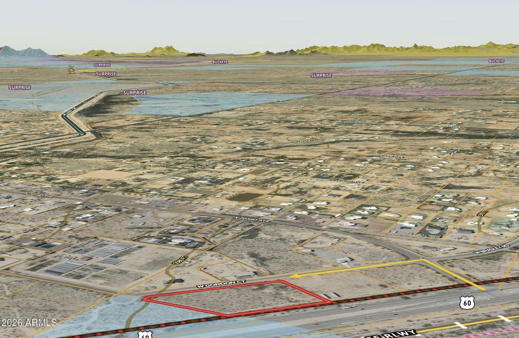 3.53 Acres of Commercial Land for Sale in Wittmann, Arizona