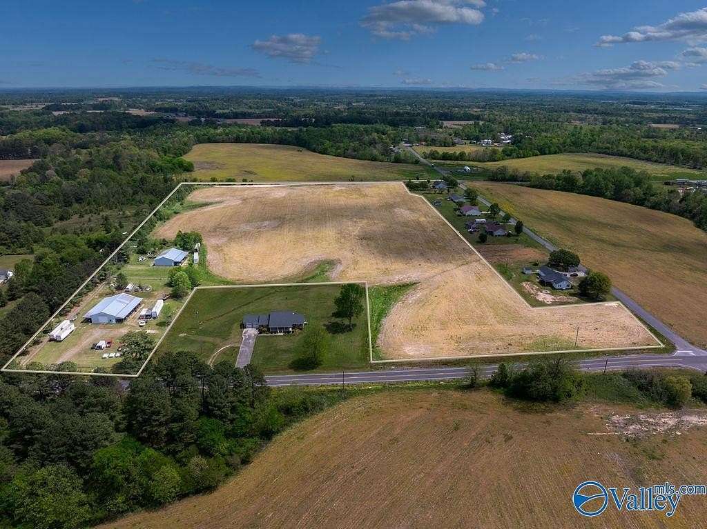 22 Acres of Agricultural Land with Home for Sale in Dutton, Alabama