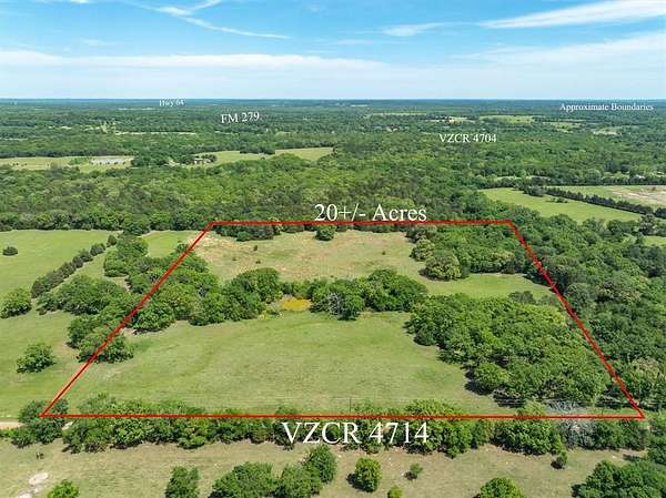 20.2 Acres of Agricultural & Residential Land for Sale in Ben Wheeler, Texas