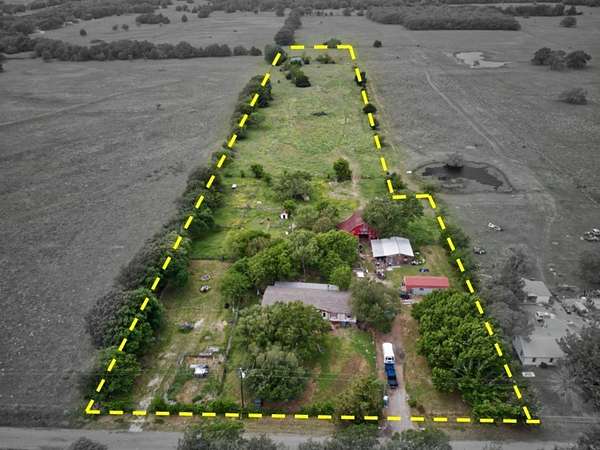 8.8 Acres of Land with Home for Sale in Quinlan, Texas