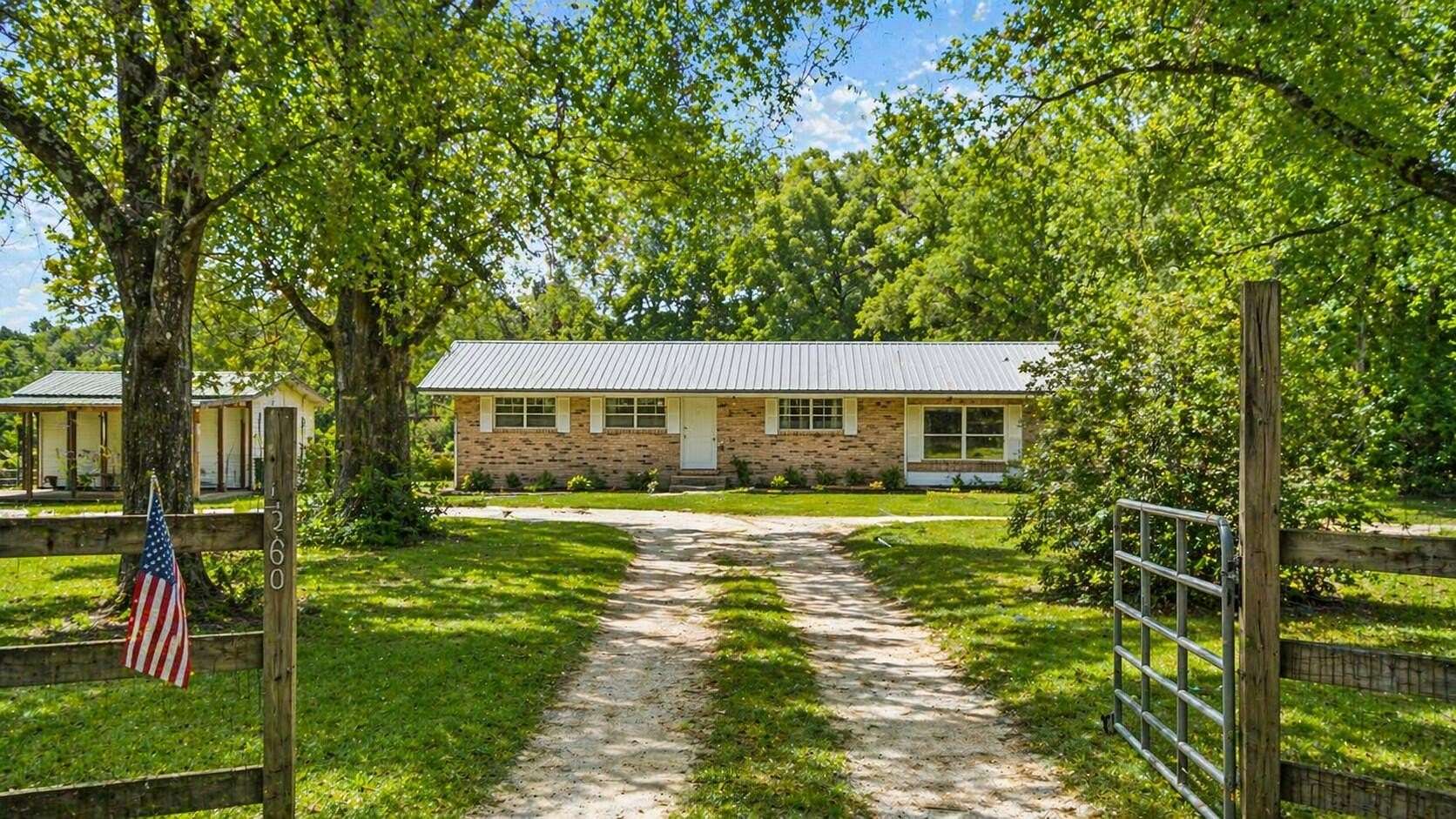 2.55 Acres of Land with Home for Sale in DeFuniak Springs, Florida