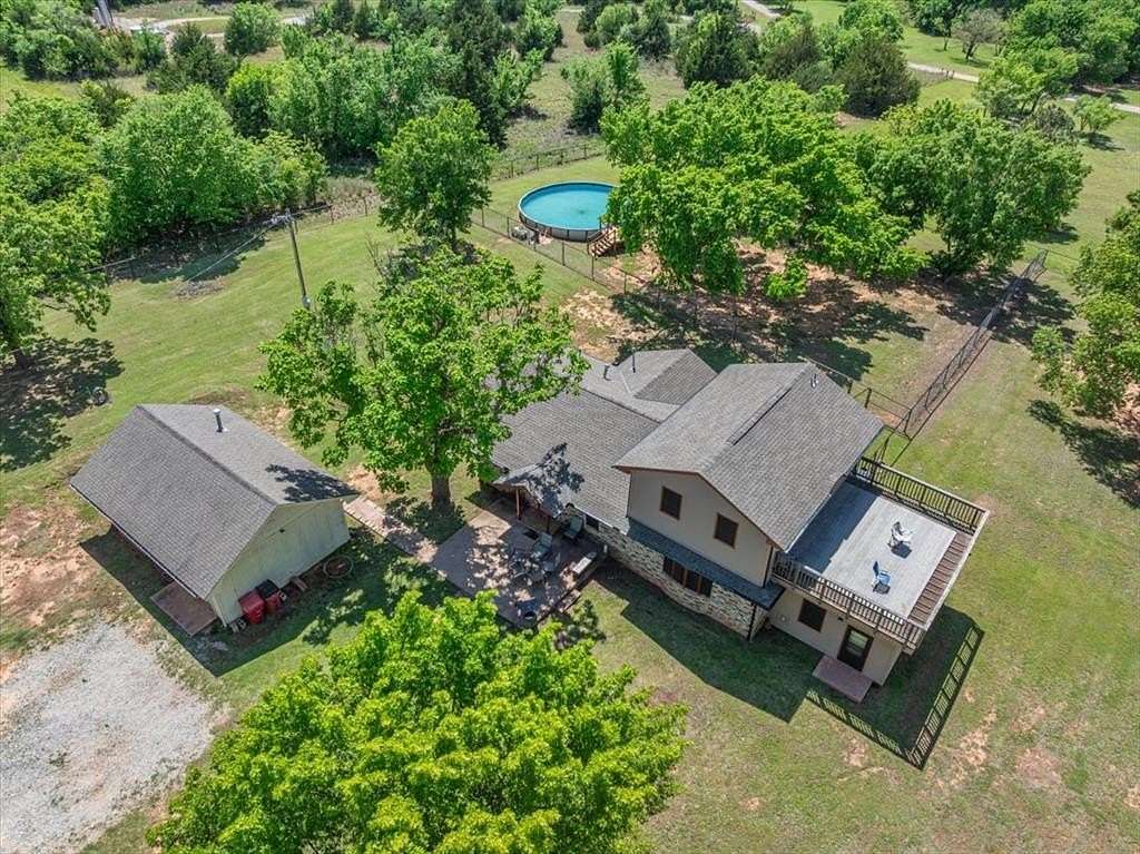 2.3 Acres of Land with Home for Sale in Lindsay, Oklahoma