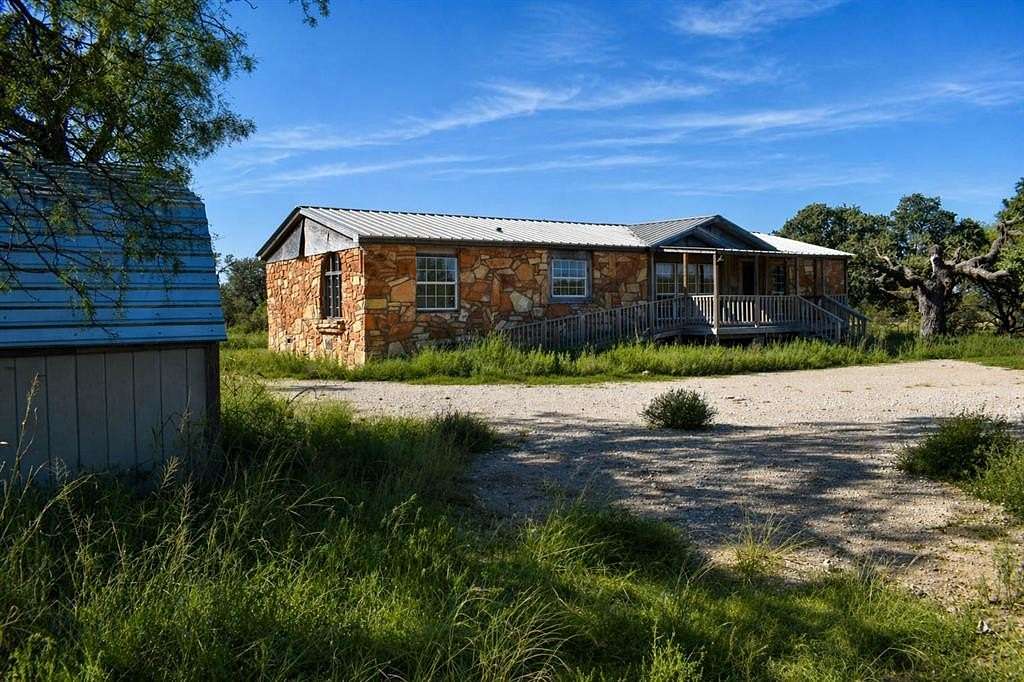 60 Acres of Recreational Land with Home for Sale in Brady, Texas