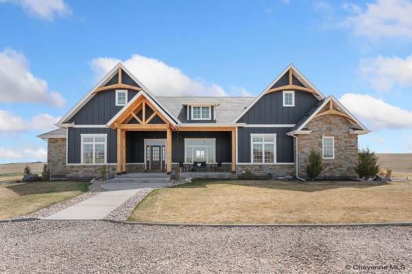 14.8 Acres of Land with Home for Sale in Cheyenne, Wyoming