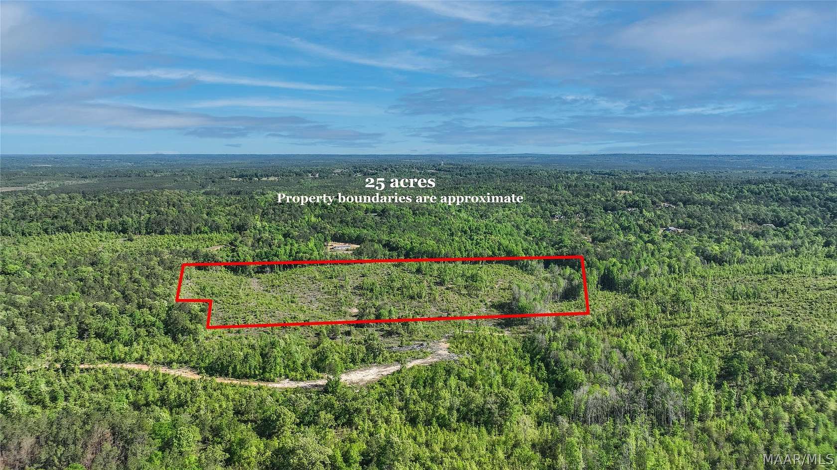 25 Acres of Recreational & Residential Land for Sale in Prattville, Alabama