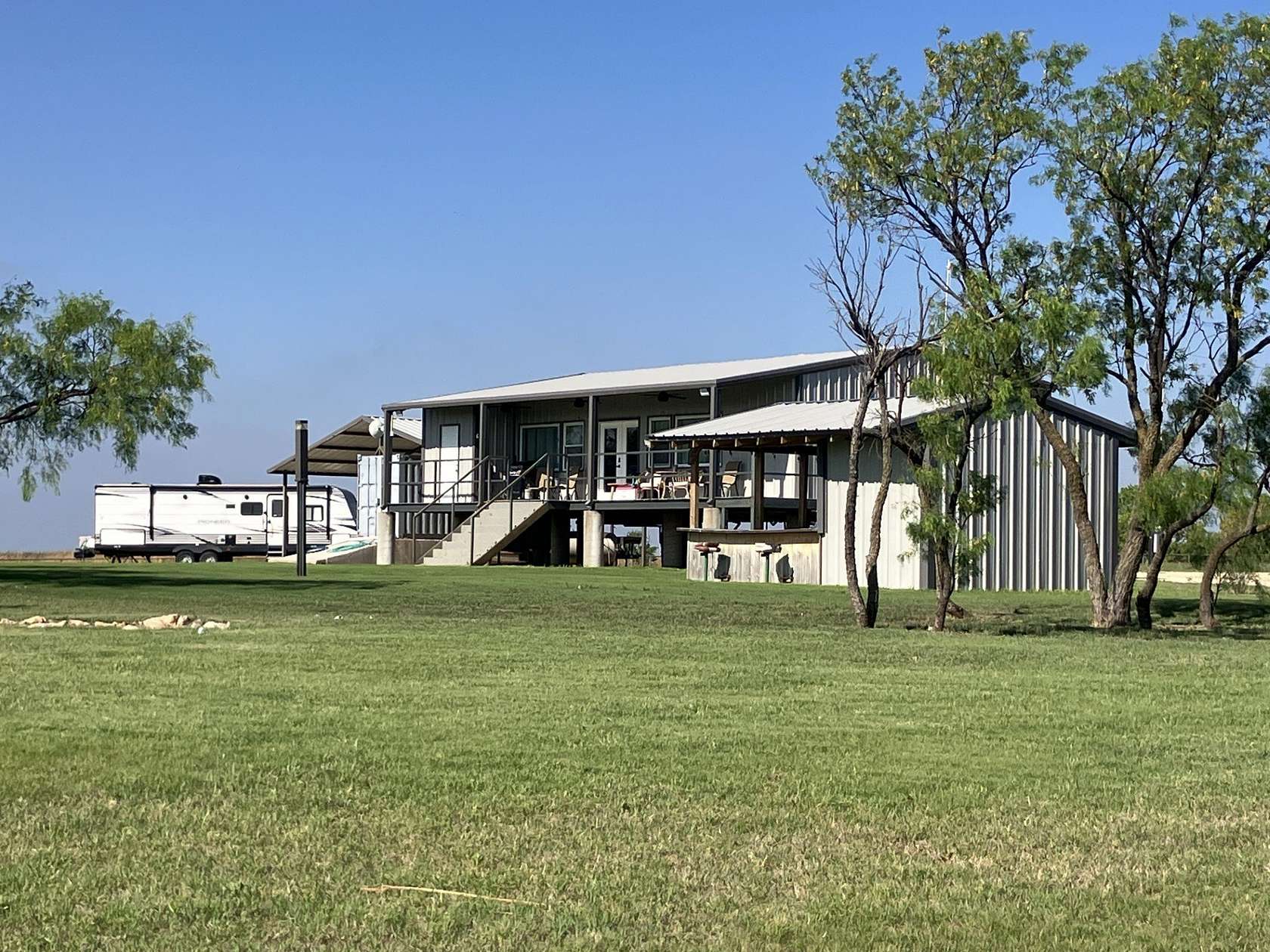 5 Acres of Land with Home for Sale in Haskell, Texas