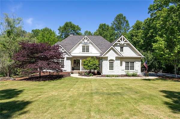 6.66 Acres of Land with Home for Sale in Acworth, Georgia