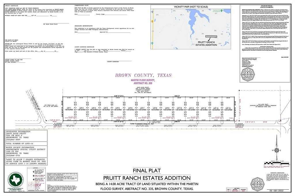1 Acre of Residential Land for Sale in Brownwood, Texas