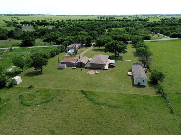 5 Acres of Land with Home for Sale in Krum, Texas