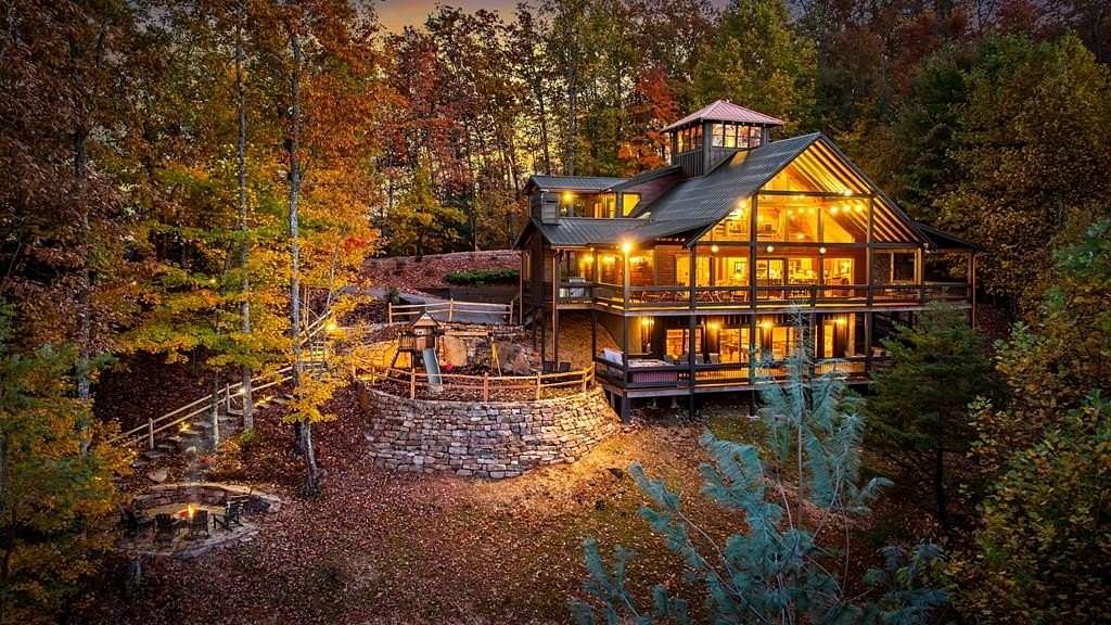 4.16 Acres of Land with Home for Sale in Blue Ridge, Georgia