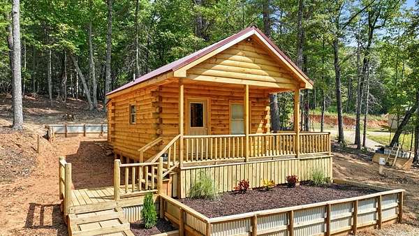 1 Acre of Land with Home for Sale in Morganton, Georgia