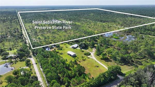 10 Acres of Land with Home for Sale in Fellsmere, Florida