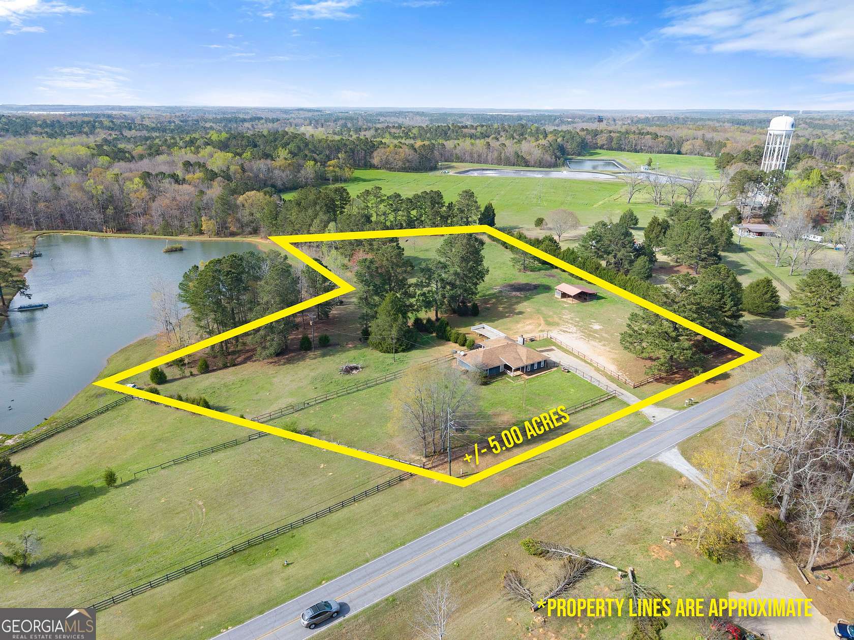 5 Acres of Land with Home for Sale in Jackson, Georgia