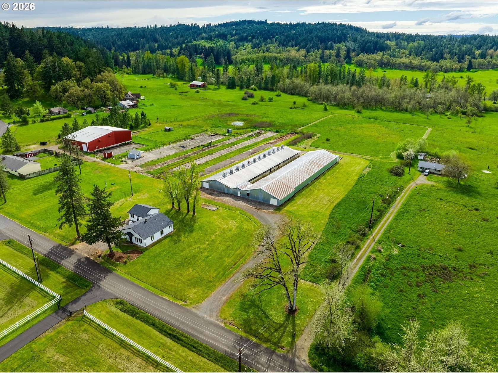 5 Acres of Land with Home for Sale in Eugene, Oregon