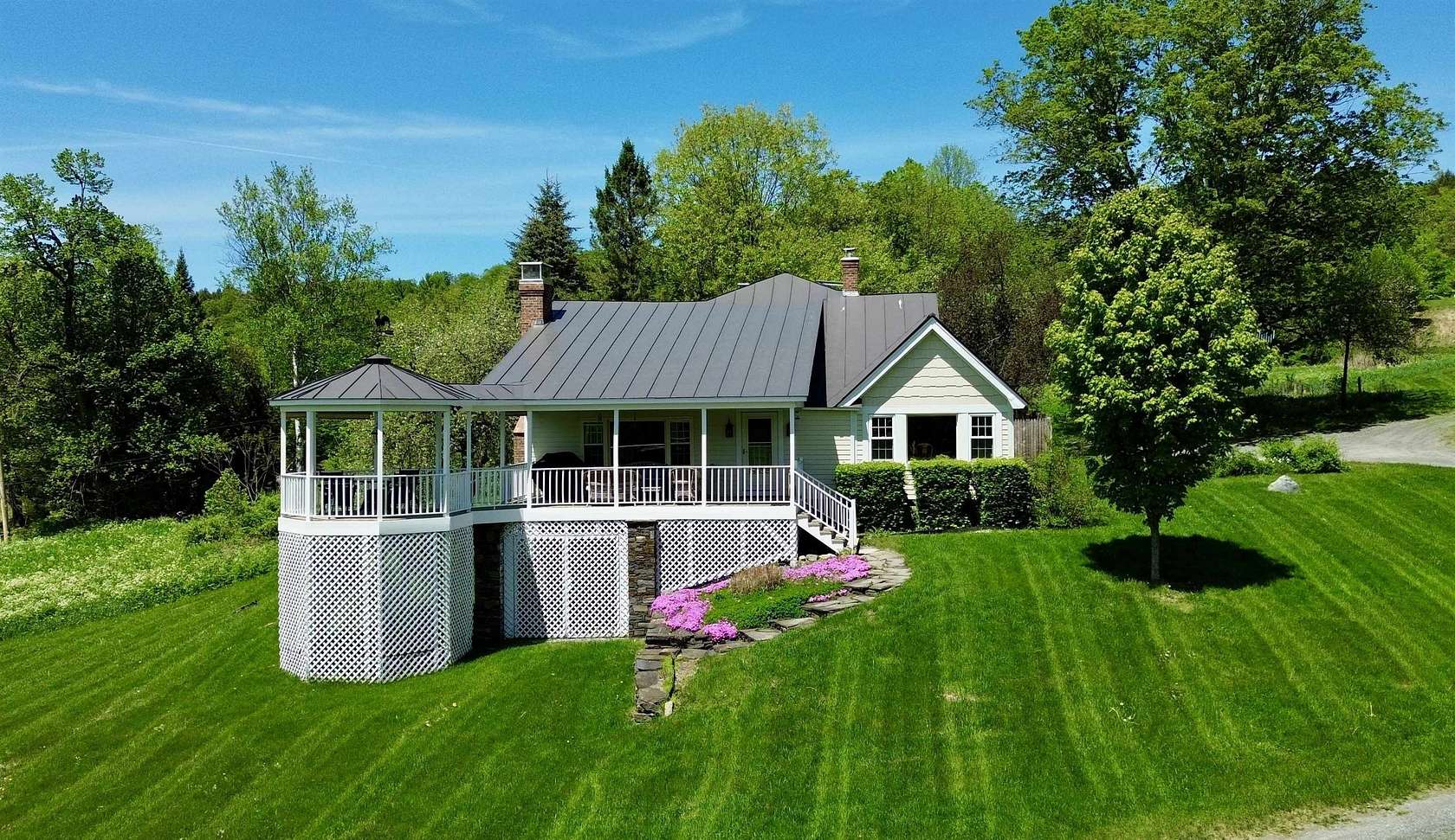 5.55 Acres of Land with Home for Sale in Barnard, Vermont