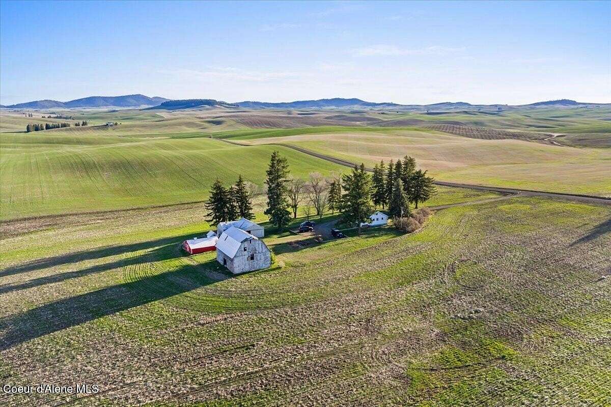 22.6 Acres of Recreational Land with Home for Sale in Worley, Idaho