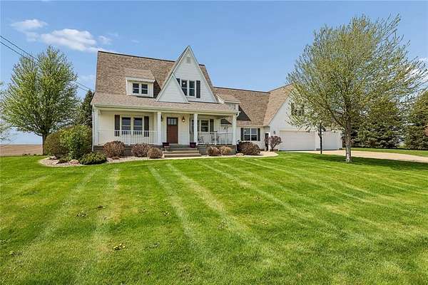 4.4 Acres of Land with Home for Sale in Van Horne, Iowa