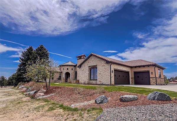 3.45 Acres of Land with Home for Sale in Parker, Colorado