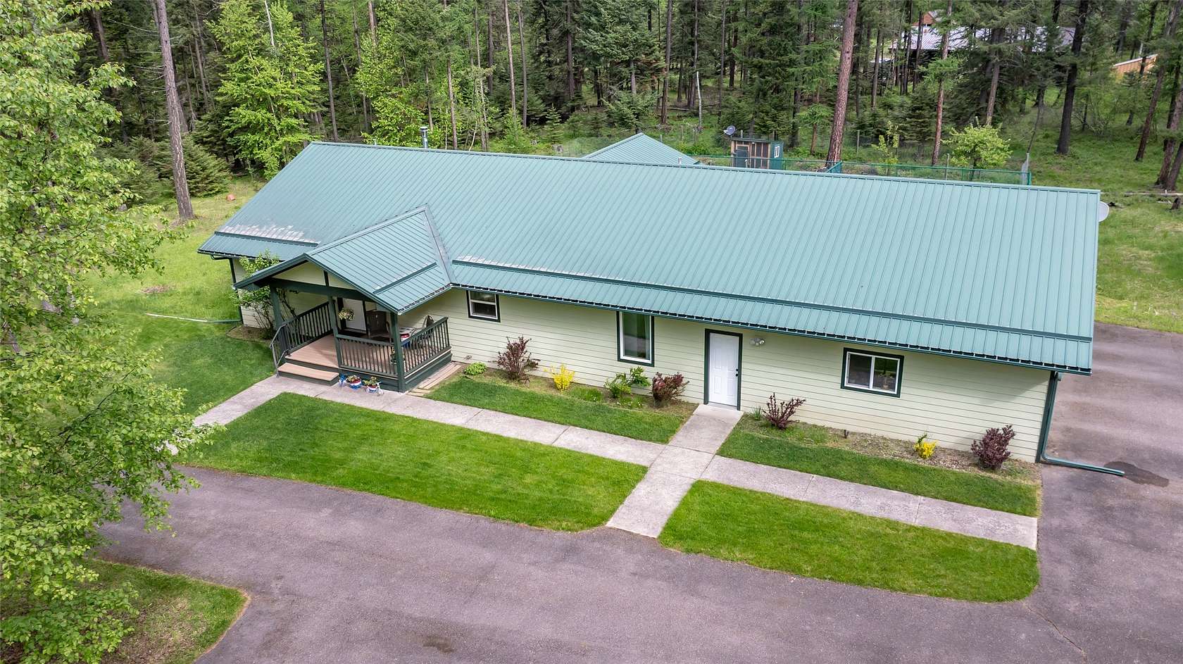 3.1 Acres of Land with Home for Sale in Bigfork, Montana