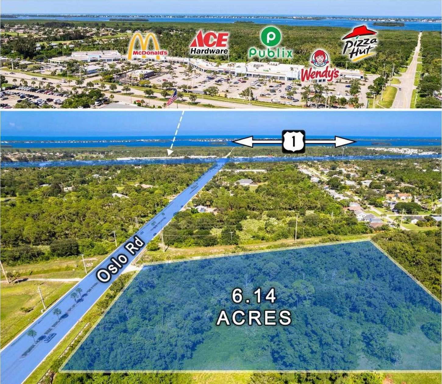 6.14 Acres of Mixed-Use Land for Sale in Vero Beach, Florida
