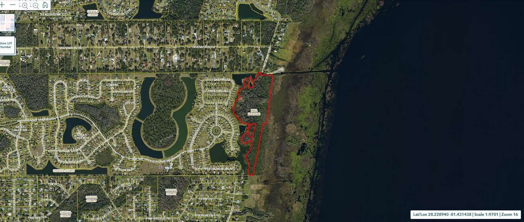 29.3 Acres of Commercial Land for Sale in Kissimmee, Florida