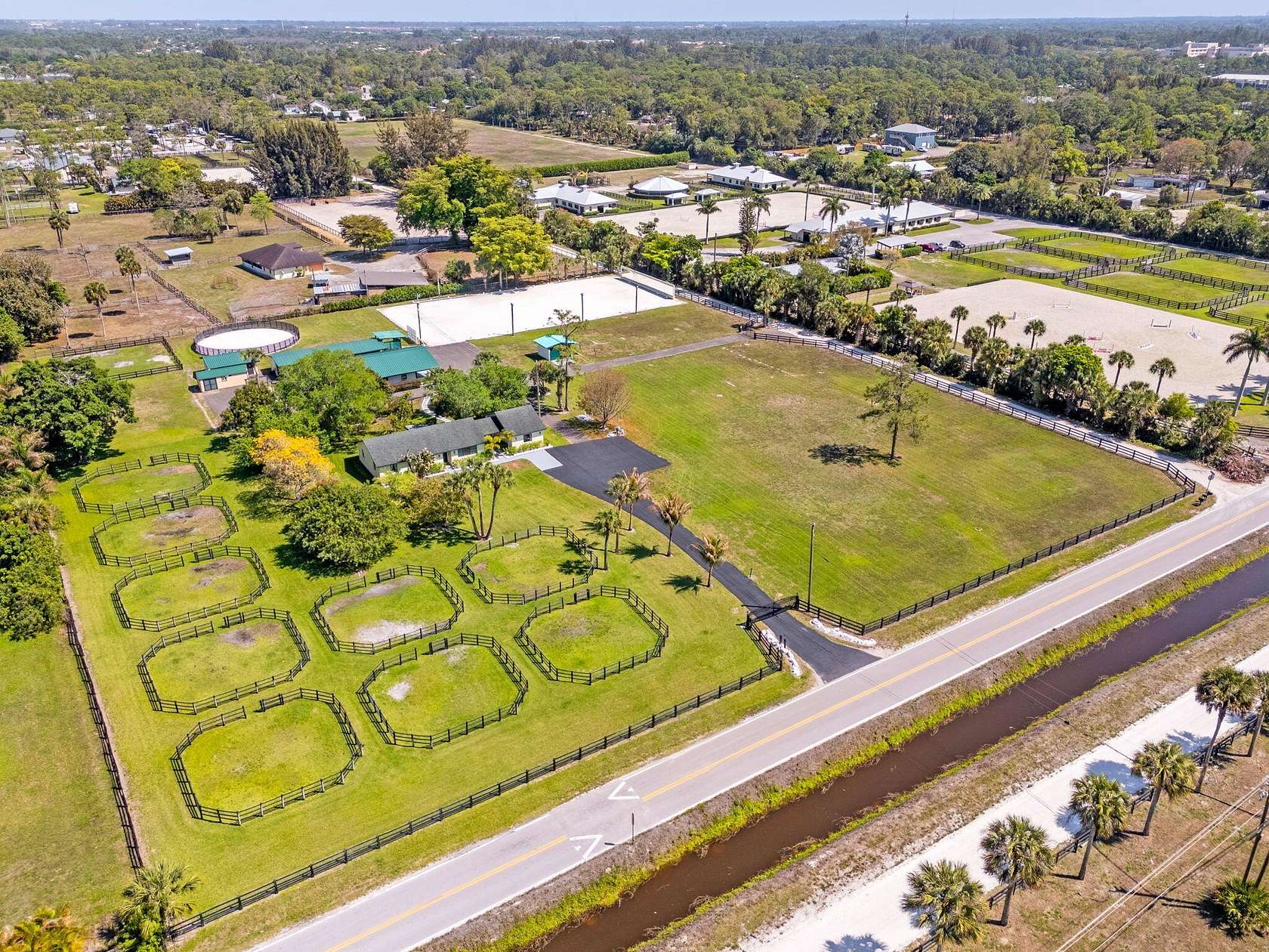 5 Acres of Land with Home for Sale in Loxahatchee Groves, Florida