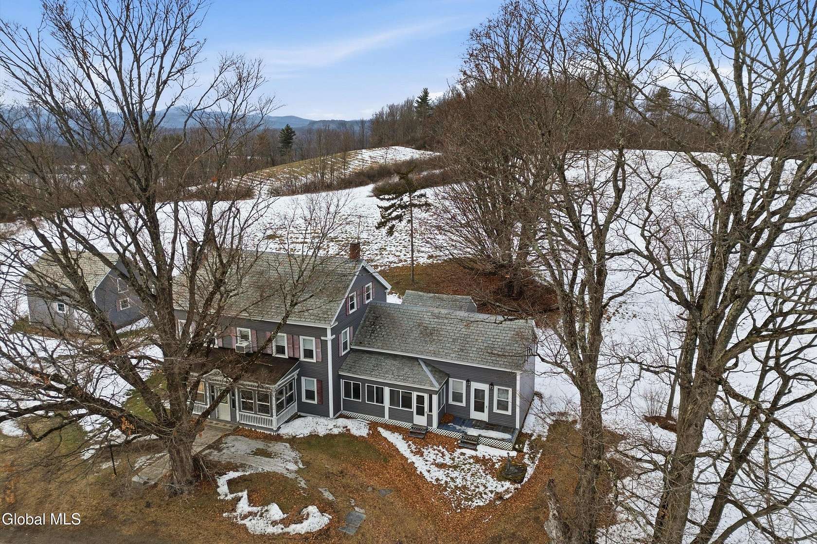 32.4 Acres of Agricultural Land with Home for Sale in Whitehall, New York