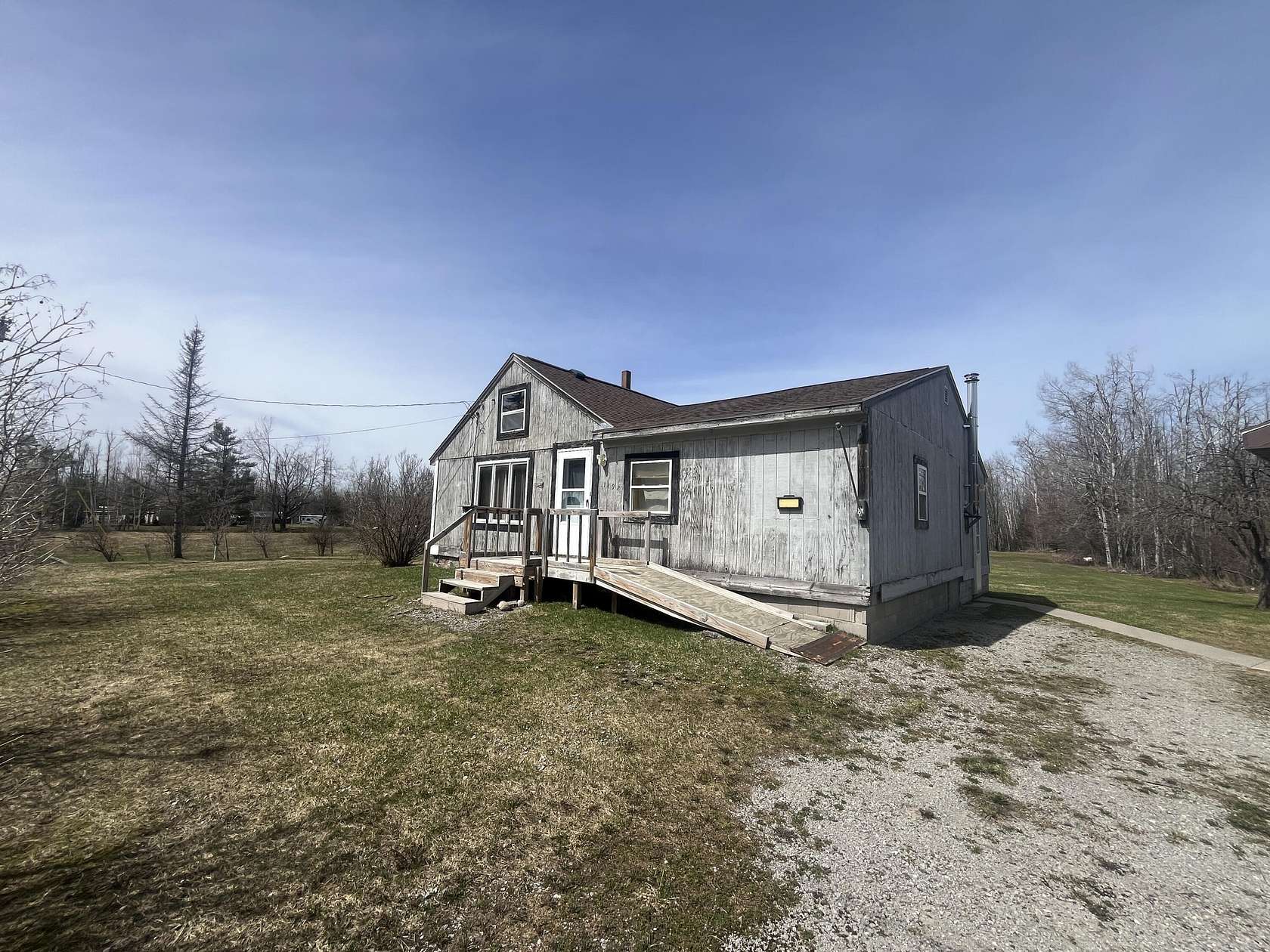 35.4 Acres of Recreational Land with Home for Sale in Posen, Michigan