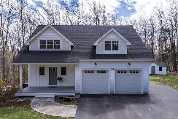 2.5 Acres of Land with Home for Sale in Pownal Town, Maine