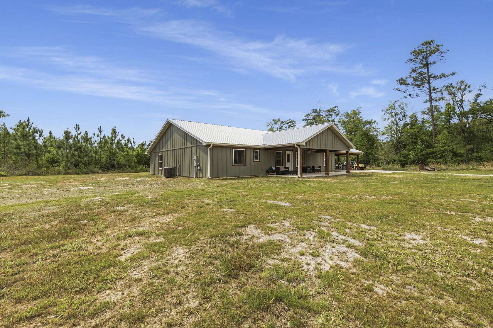 11.3 Acres of Land with Home for Sale in Florala, Alabama