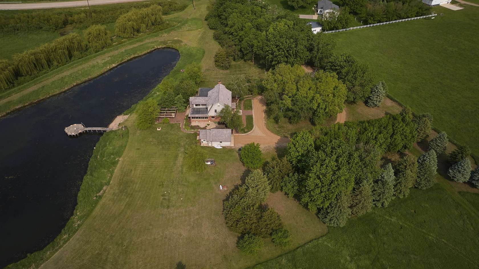 10 Acres of Land with Home for Sale in Spencer, Iowa