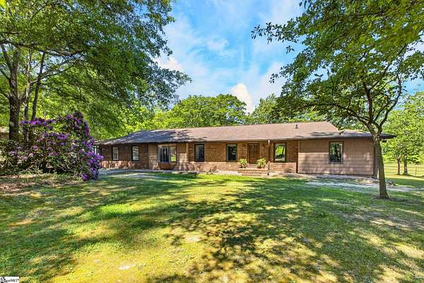 12.5 Acres of Land with Home for Sale in Fountain Inn, South Carolina