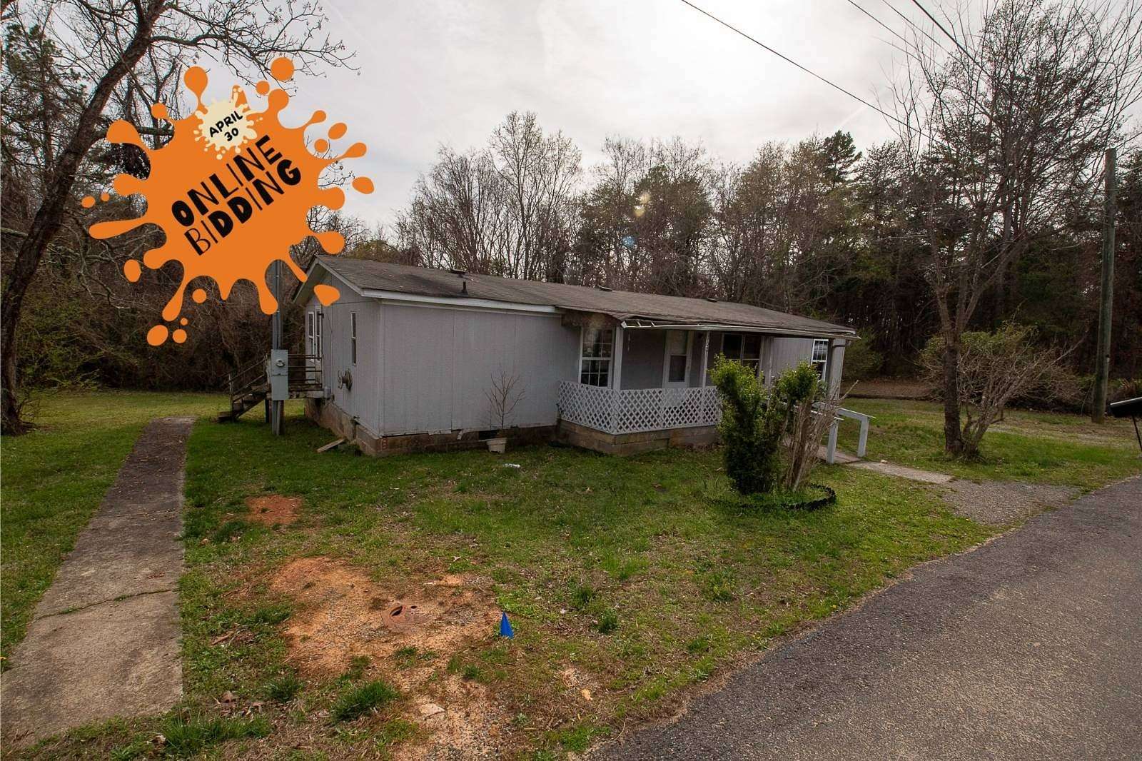 2 Acres of Land with Home for Auction in South Boston, Virginia