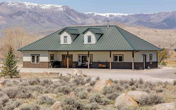 10 Acres of Recreational Land with Home for Sale in Clark, Wyoming