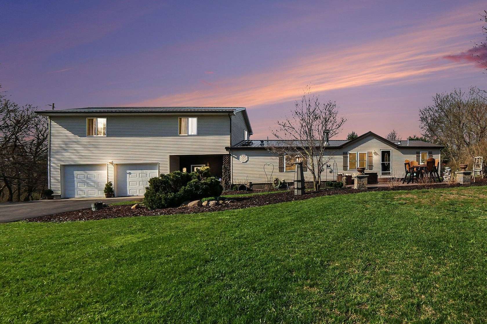 11.3 Acres of Land with Home for Sale in Custer, Michigan