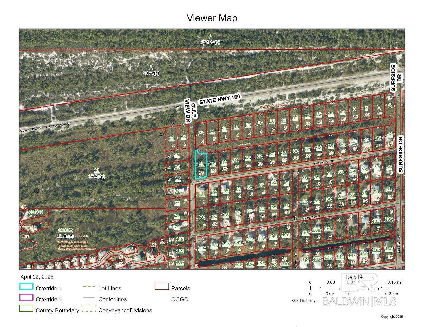 0.45 Acres of Residential Land for Sale in Gulf Shores, Alabama