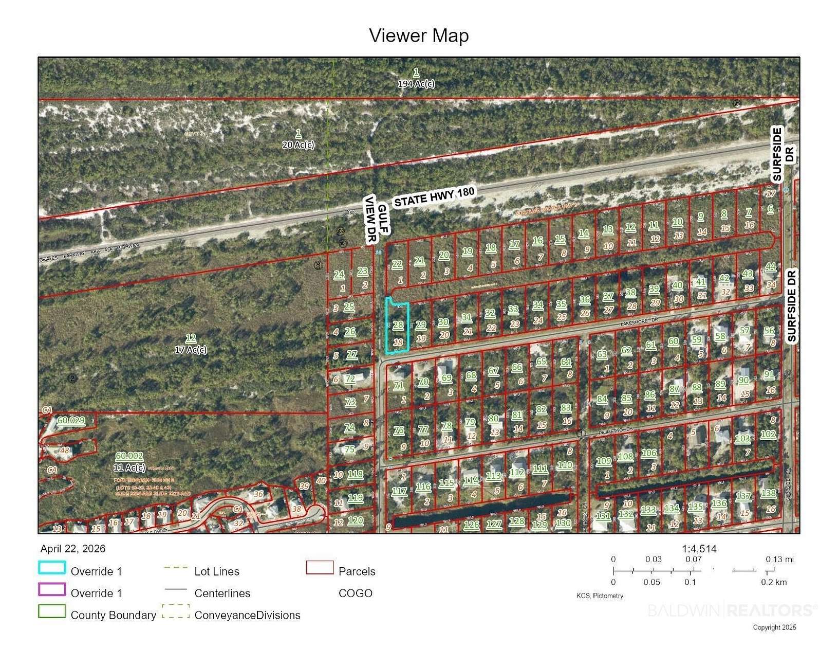 0.45 Acres of Residential Land for Sale in Gulf Shores, Alabama