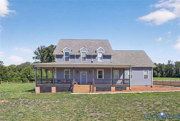 20.3 Acres of Agricultural Land with Home for Sale in Louisa, Virginia