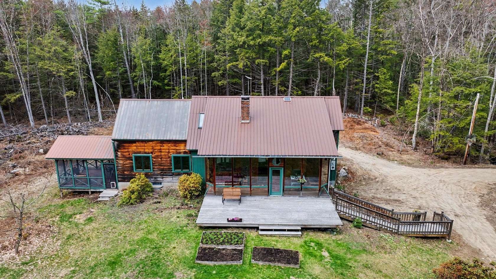 6.86 Acres of Land with Home for Sale in Hancock, New Hampshire