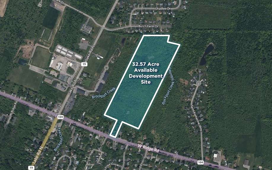 32.6 Acres of Land with Home for Sale in Brockport, New York