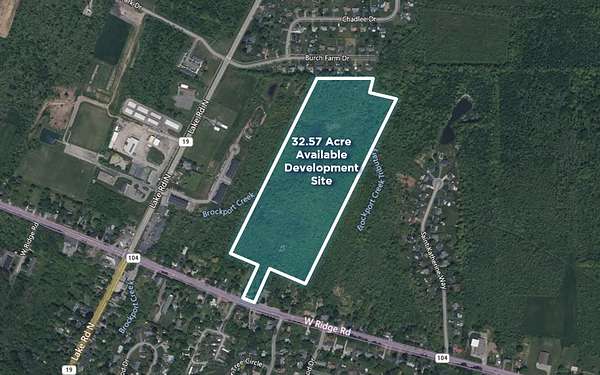 32.6 Acres of Land with Home for Sale in Brockport, New York