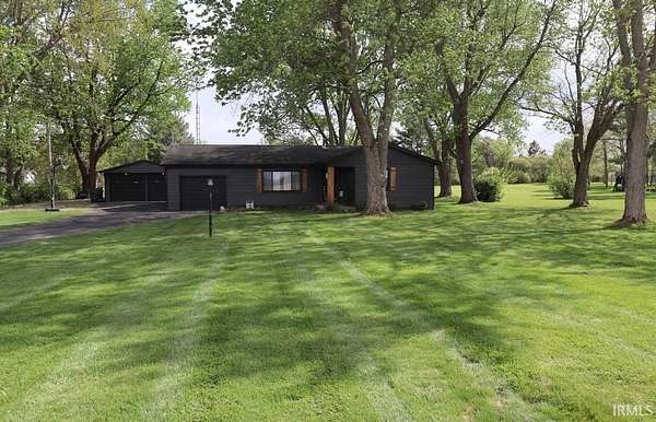 2 Acres of Land with Home for Sale in Gaston, Indiana