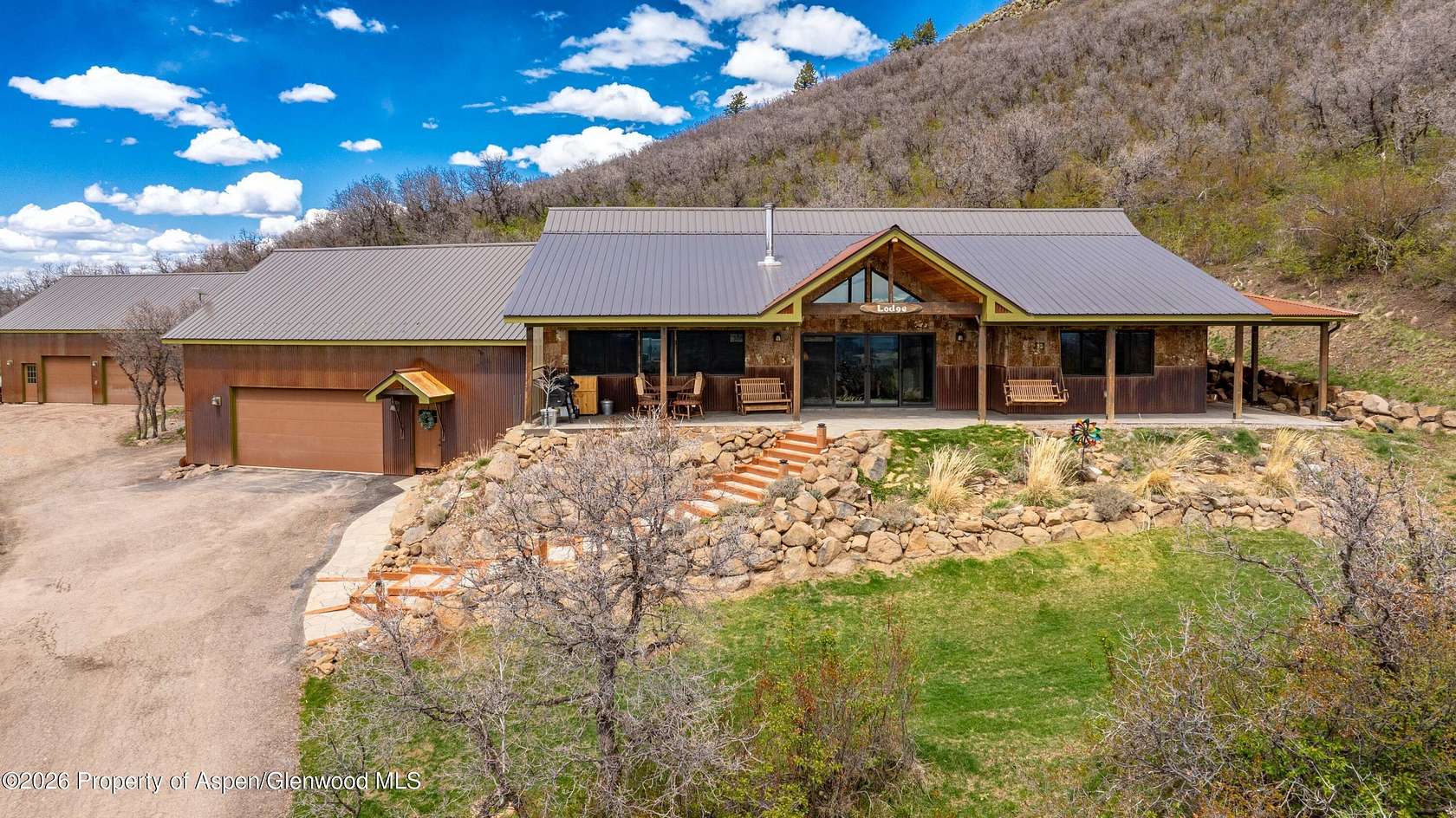 35.3 Acres of Recreational Land with Home for Sale in Glenwood Springs, Colorado