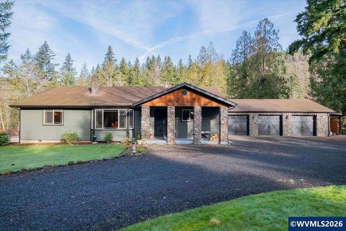 3.18 Acres of Land with Home for Sale in Lebanon, Oregon