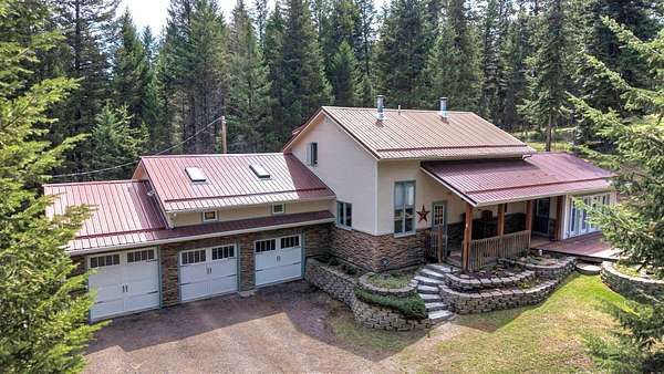 12 Acres of Land with Home for Sale in Missoula, Montana