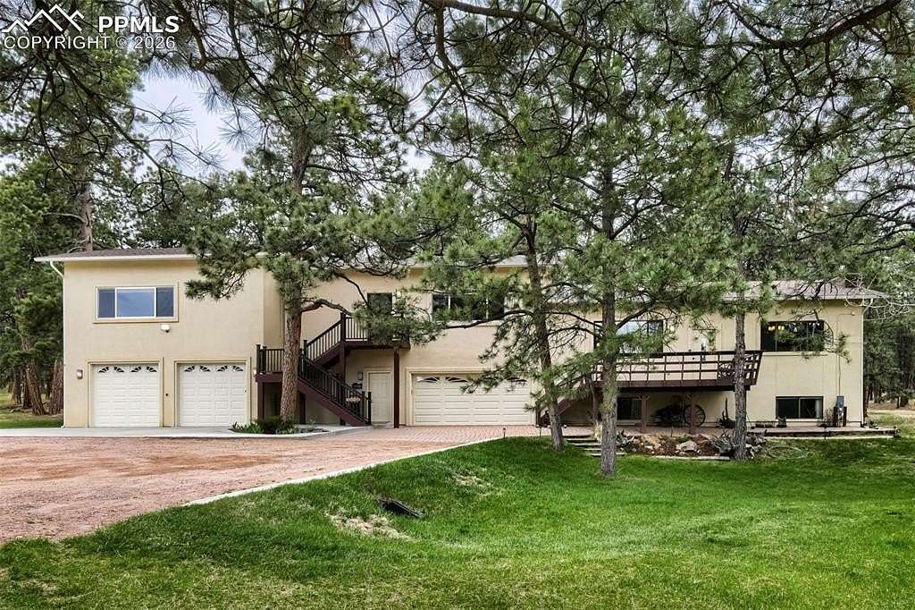 4.8 Acres of Land with Home for Sale in Colorado Springs, Colorado