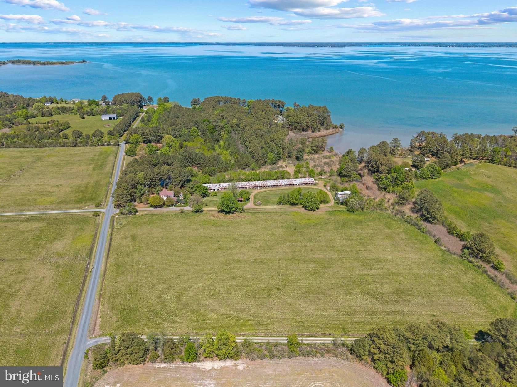 26.2 Acres of Recreational Land with Home for Sale in Cambridge, Maryland